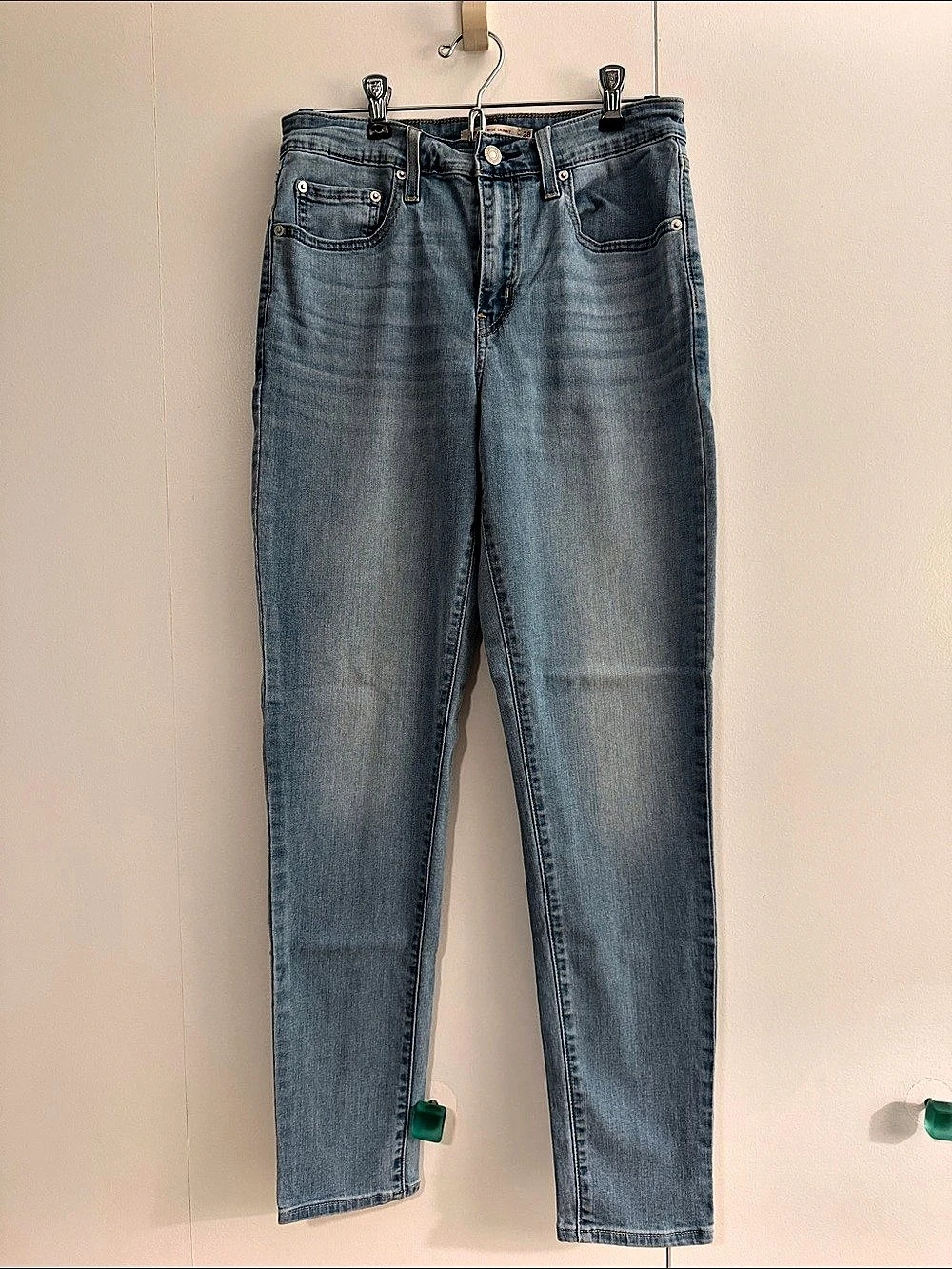 Levi's 721 High Rise Skinny High Rise Skinny Jeans Blue Waist 28